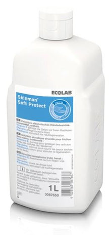 Skinman soft Protect FF   Händedesinfekt. 12 x 1 l