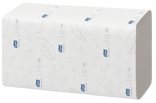 Handtuch Multifold Tork Advanced H2 weiss, 2-lagig 21,2x25,5cm