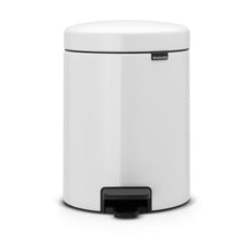 Treteimer mit Kunst stoff-Inneneimer weiss 5 Liter