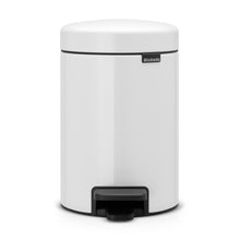Treteimer mit Kunst stoff-Inneneimer weiss 3 Liter