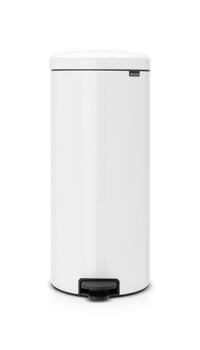 Treteimer mit Kunst stoff-Inneneimer weiss 30 Liter
