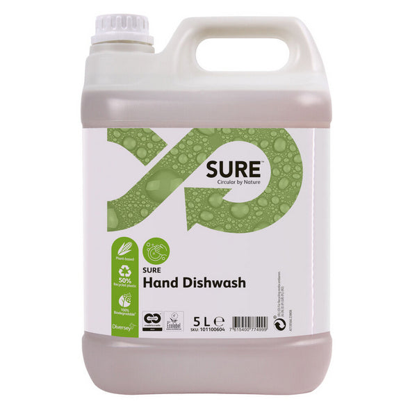 SURE Hand Dishwash Handgeschirrspül- mittel 5 Liter