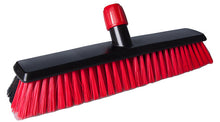 Bodenwischer mit Dual Effekt 40cm schwarz, rot Rosshaarmischung &
