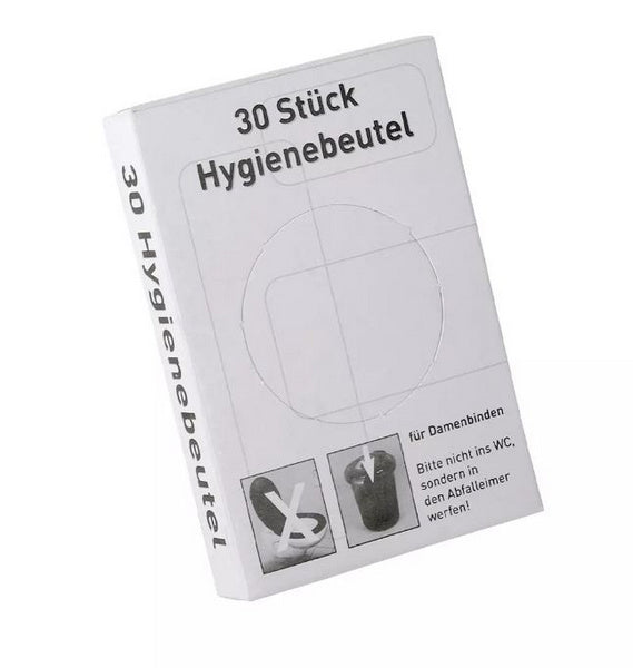 Hygienebeutel passend zu HBD191 / RODX191, weiss 149x91x21mm