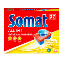 Somat ALL IN 1 Tabs Geschirrwaschmittel Box à 37 Stück