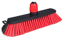 Bodenwischer mit Dual Effekt 30cm schwarz, rot Rosshaarmischung &