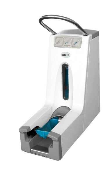 Hygomat Comfort Überschuhmaschine weiss/grau 74x30x73cm