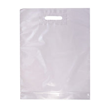 Grifflochtragtasche PE-LD, 0.055mm transparent 350x460/80mm