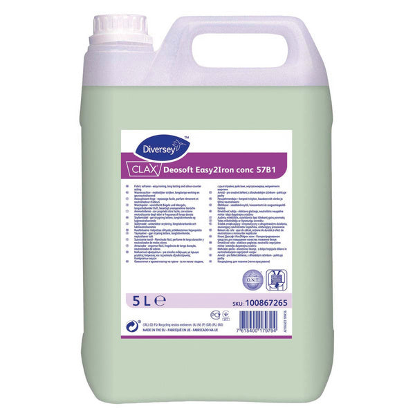 Clax Deosoft Easy2Iron conc 57B1 Weichspüler mit Bügelhilfe 5 Lit