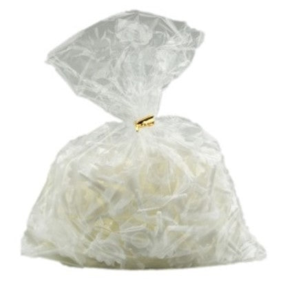 Tortenkerzenhalter aus Plastik weiss 120 x 130 mm