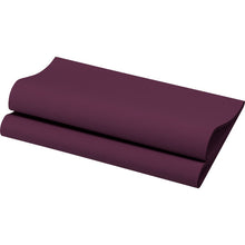BioDunisoft Servietten, 1/4 Falz plum 40 x 40 cm