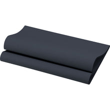 BioDunisoft Servietten, 1/4 Falz schwarz 40 x 40 cm