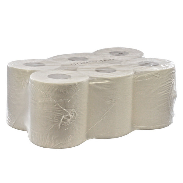 Putztuchrollen Midi 1-lagig Weiss, geprägt 320m, 21,5cm