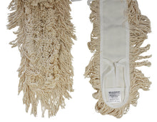 Feuchtwischmopp Basic mit Bänder weiss 110 cm