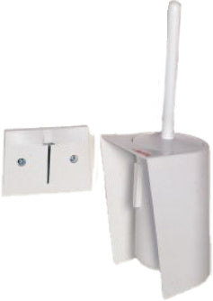 Astro Whiteline WC-Bürste mit Wandhalterung 130x385x130mm