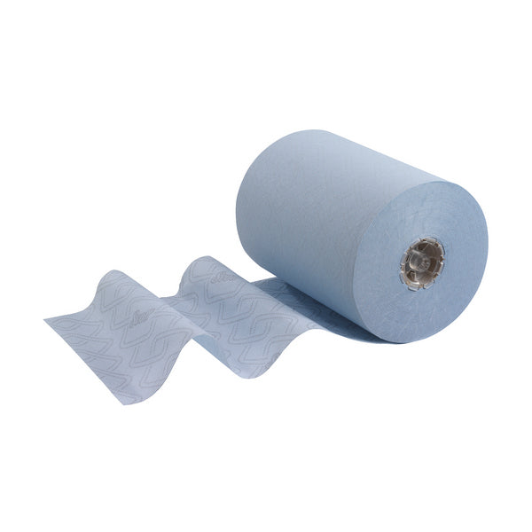 Rollenhandtuch Scott Essential Slimroll, blau, 1-lg., 19,8cm x 19