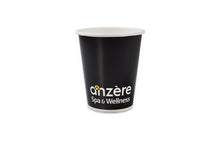 Kaffeebecher aus Karton, PE, 2dl weiss, bedruckt Anzère Spa&Welln