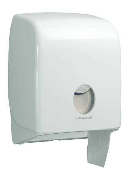 Aquarius Jumbo Toilet Tissue Spender Mini, weiss, H31,2xB25xT15cm