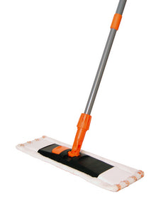 Bodengerät mit Teleskopstiel und 1x Mikrofasermop 40 cm