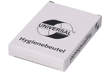 Hygienebeutel Universal, 0.012mm 80+70x250mm Weiss