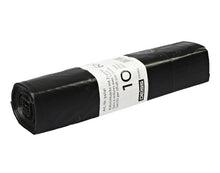 Kehrichtsäcke 60lt Quickbag, LD-PE schwarz 600x880+50mm, 0.04mm