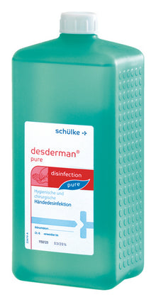 desderman pure Händedesinfektion 1 Liter-Euroflasche
