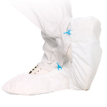Überschuhe CPE für HYGOMAT, wasserdicht weiss, aus PP-Vlies 44cm