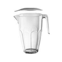 Mehrweg Pitcher SAN, 2.25 l glasklar mit Deckel