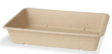 Bagasse Box 1200ml max 100°C braun 230x155x46