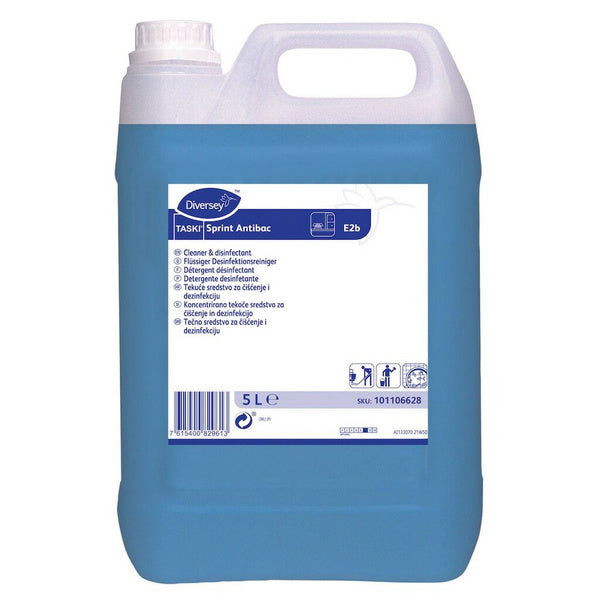 TASKI Sprint Antibac E2b flüssiger Desinfektionsreinig. 5 Liter