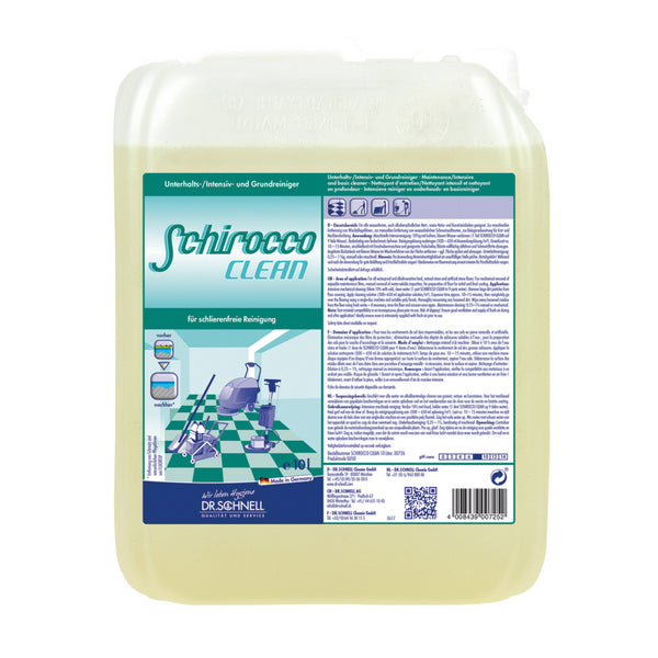 SCHIROCCO CLEAN Intensivgrundreinige 10 Liter
