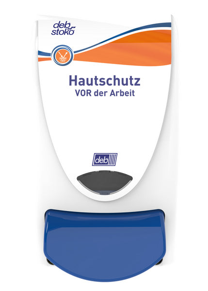 Spender D 1L Hautschutz weiss/blau 233x130x115mm