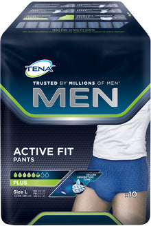 TENA Men Active Fit Pants large