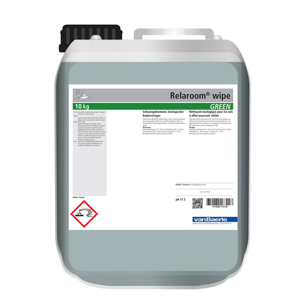 Relaroom wipe Ökologischer Bodenreiniger 10 kg