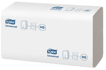 Handtuch Interfold Tork Universal weiss, H2-System 19,6x25,5cm, 1