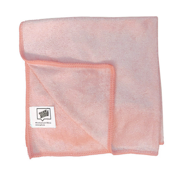 SMA62 Microfasertuch Rosa 40 x 40cm, 280 g/m²