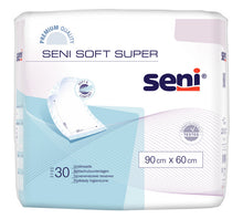 Seni Soft Super Krankenunterlagen 90 x 60cm Zellstoff-Flocken