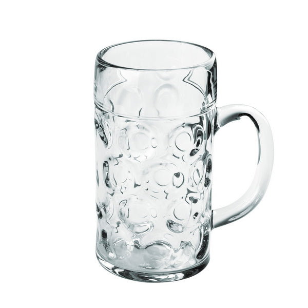 Mehrweg Bier Krug SAN, 1.3 Liter glasklar