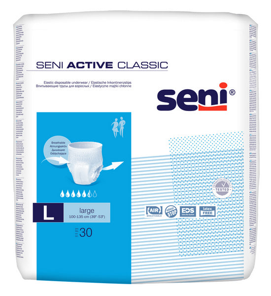 Seni Active Classic Gr.L Pants 3 x 30 Stk.
