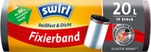Einlagebeutel 20lt mit elastischem Zugband, grau 480x520mm