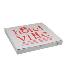 Pizzakarton Kraft Modell Vicenza HDV Yvonand, 1f.rot 32.5x32.5x3c