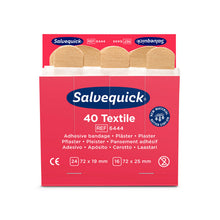 Salvequick Textilpflaster braun 40 Stück