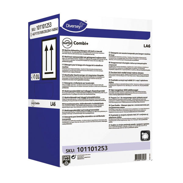 Suma Combi+ LA6 Geschirrreiniger mit Klarspüler SafePack 10 Liter