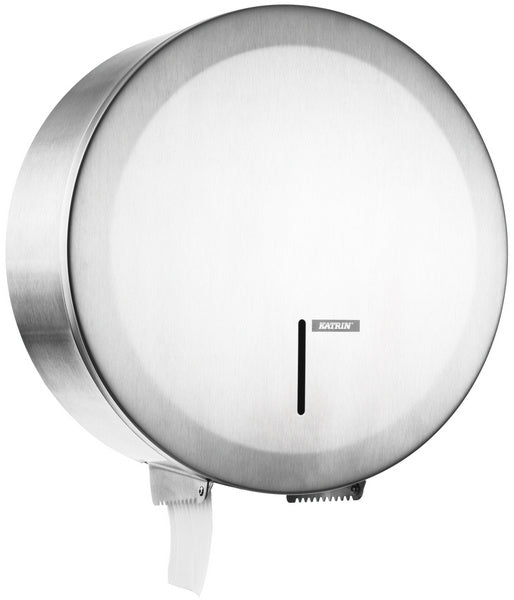 Spender WC-Papier Jumbo Edelstahl Katrin 330x310x129mm