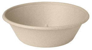 Salatschale aus Bagasse 1000 ml braun Ø19.4cm x 6.0cm
