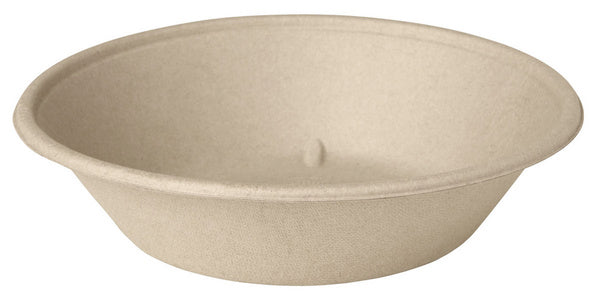 Salatschale 800 ml Bagasse braun Ø19.4cm x 4.8cm