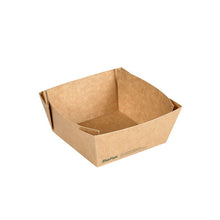 Foodschale "Viking" Cube Low,  510 ml braun, max. 100°C 113x113x5
