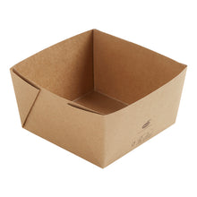Foodschale "Viking" Block Box, 1200 ml braun, max. 100°C 140x140x