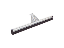 Wasserschieber 55 cm Metall "Premium" schwarz Moosgummi
