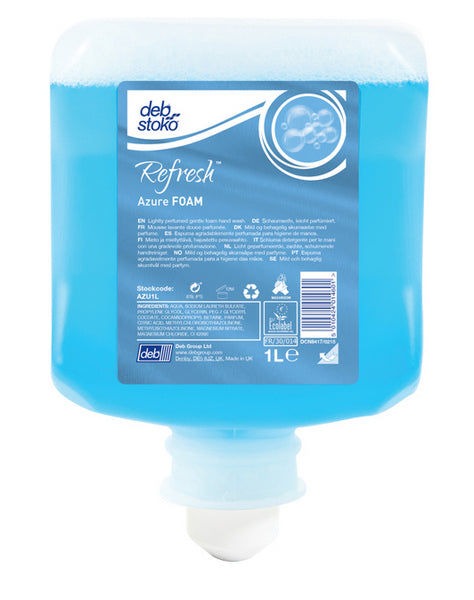 Refresh Azure FOAM Hautreinigung leicht